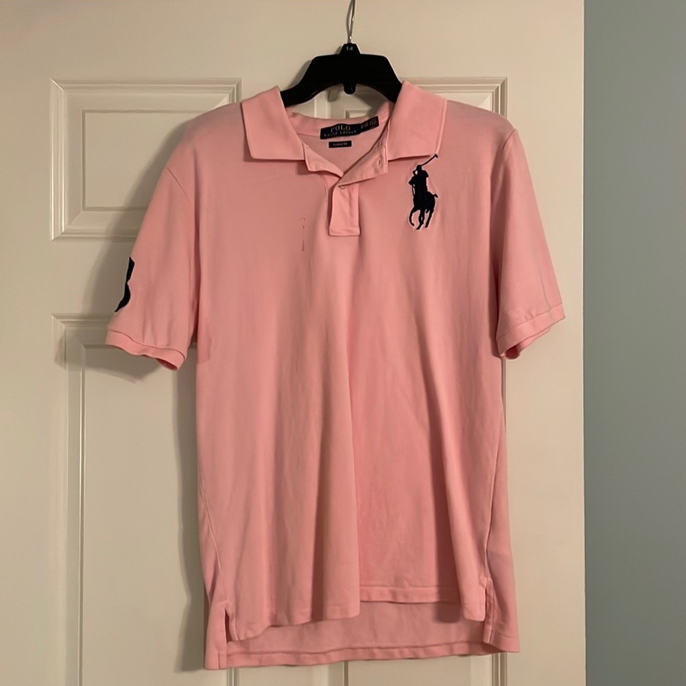 Boys Polo Pink